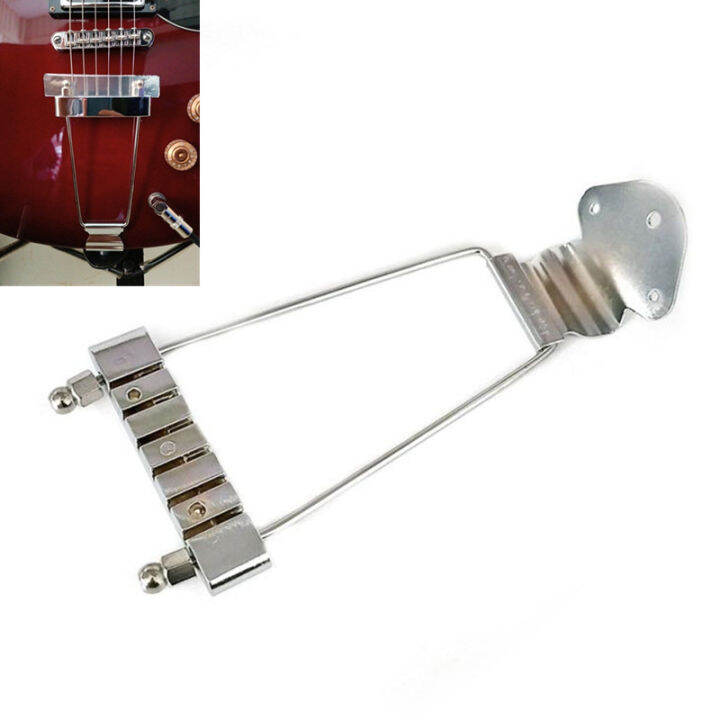 Chrome Trapeze 6string Tailpiece for Archtop Guitar High Quality New