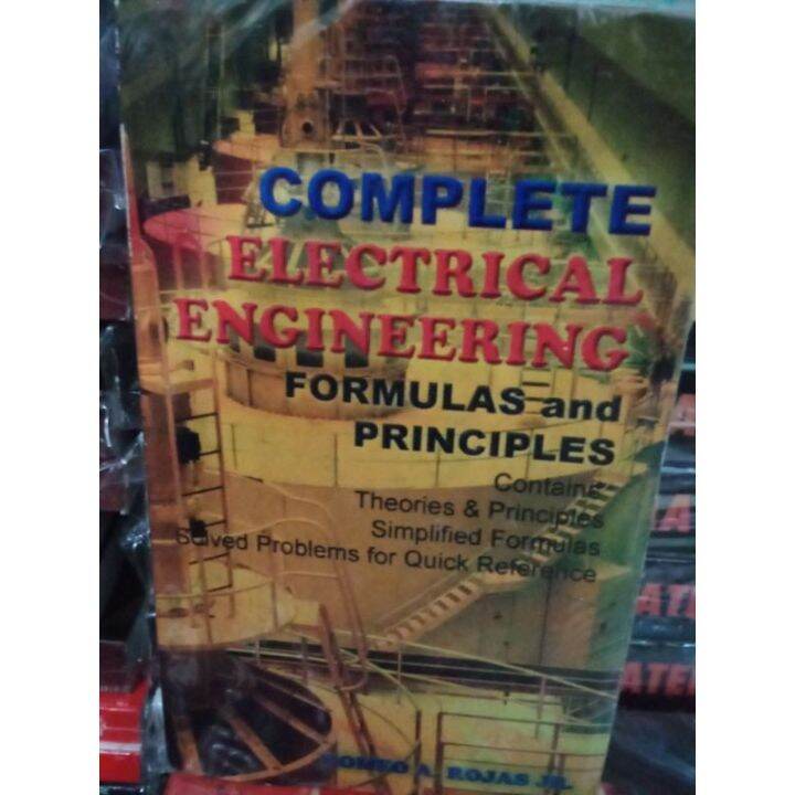 Complete Electrical Engineering Formulas Rojas Lazada PH Complete electrical engineering formulas rojas lazada ph