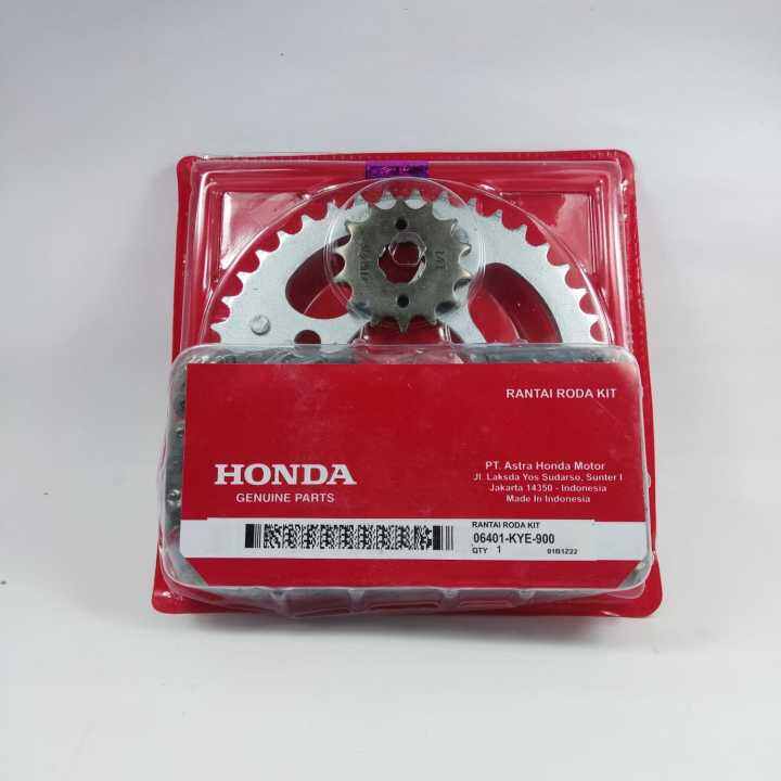 gear set gir set honda kualitas asli original [kye] megapro new