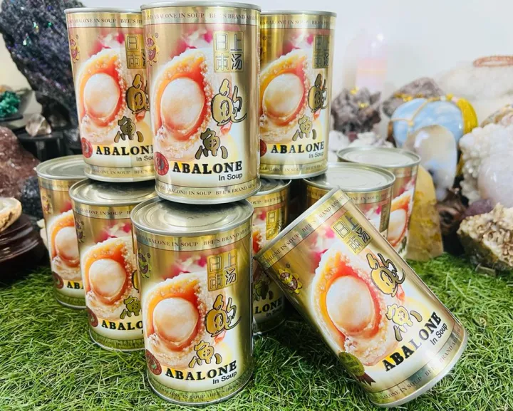 [Singapore Brand]Abalone in soup 8pcs/can 425g Lazada Singapore