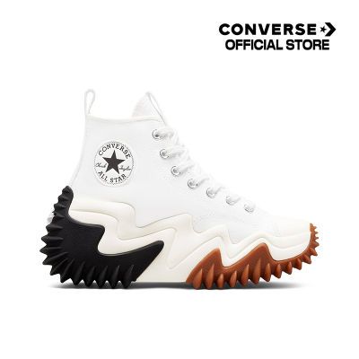 Converse รองเท้าผ้าใบ Sneakers คอนเวิร์ส RUN STAR MOTION CANVAS PLATFORM HI ผู้ชาย ผู้หญิง unisex สีขาว 171546C 171546CF1WTXX