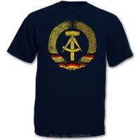 Ddr Symbol - Flag Socialism Communism Hammer Circle East Germany Logo New Hip-Hop Cotton Leisure Street Wear Tees Shirt