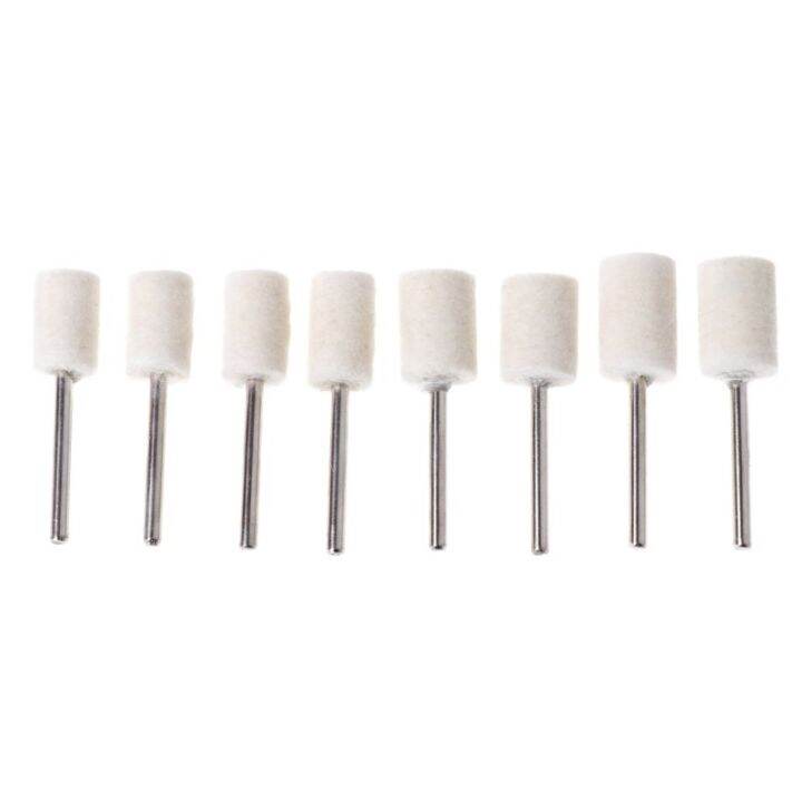 Ideal Choice 129 Pcs Wool Felt Polishing Pad & Polishing Wheel Point