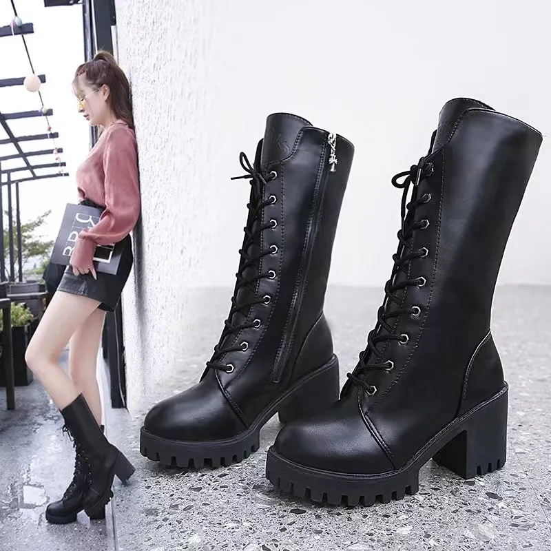 High Heels Motorcycle Boots atelieryuwa.ciao.jp