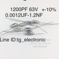 10ชิ้น 1200PF 0.0012UF 122PF 122K 1.2NF 63V C โพลิสไตรีน ของดี เก่าเก็บ แท้จากญี่ปุ่น  คุณภาพเต็ม100% อะไหล่วงจรอิเล็กทรอนิกส์