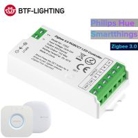 Zigbee 3.0ตัวควบคุมไวไฟแอลซีดี DIM CCT RGB RGBW Rgbct แถบไฟ LED Hue Bridge Tuya Dual Mode Gateway Smart Things DC5V-24V