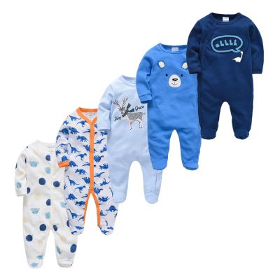 3pcs 5pcs Newborn Girl Boy Pijamas bebe fille Cotton Breathable Soft ropa bebe Newborn Sleepers Baby Pjiamas