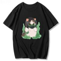 Viper Cat Cartoon Men And T Shirt Valorant Game Pure Cotton 2022 Arrival Surprised Penguin