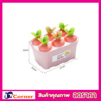 กล่องทำไอศกรีม กล่องทำไอติม แบบพิมพ์ไอติม Ice Cream Mould แม่พิมไอติม 6 แท่ง พิมพ์ทำไอศครีม พิมพ์ไอติมแท่ง แป้นพิมพ์ำอติม กล่องทำไอศครีม