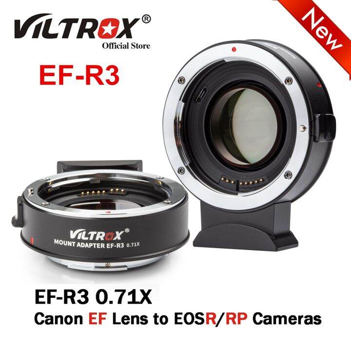 Viltrox EF-R3 Auto Focus Lens Adapter Speed Booster Full Frame For ...