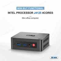 MINI PC Intel Celeron J4125 Windows 10 MINI PC DDR4 RAM 8GB SSD 256GB WIFI5 BT4.0