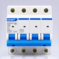 【▼Hot Sales▼】 quan59258258 Chnt Chint Nxb-63 1a 4P 2a 3a 6a 10a 16a 20a 32a 40a 63a 230V 380V ขนาดเล็กเบรกเกอร์ Mcb Dz47