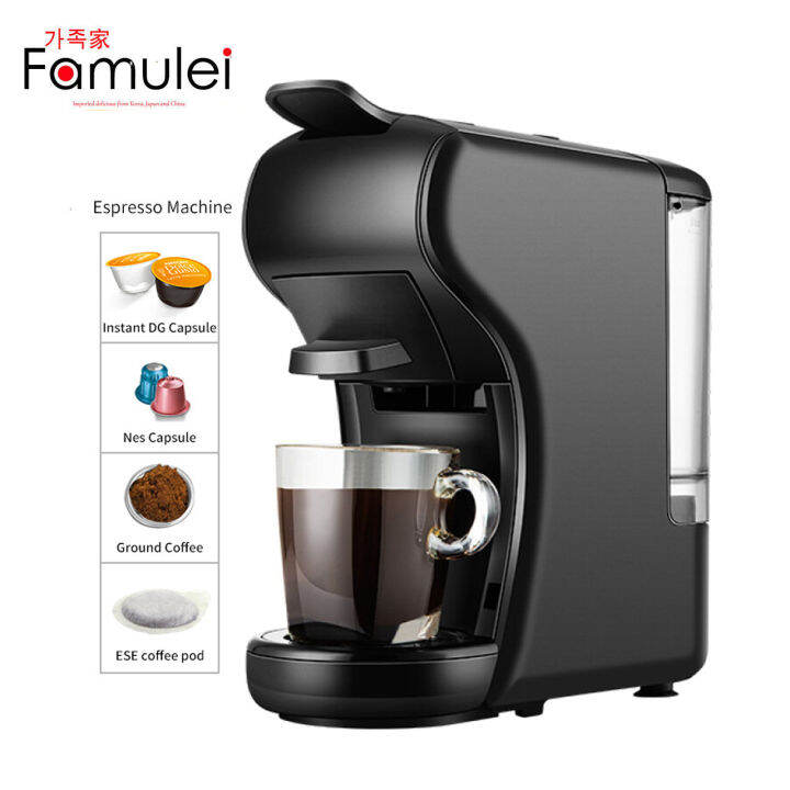 Famulei Fast Heating Automatic Cappuccino Coffee Maker 3 in 1 Espresso