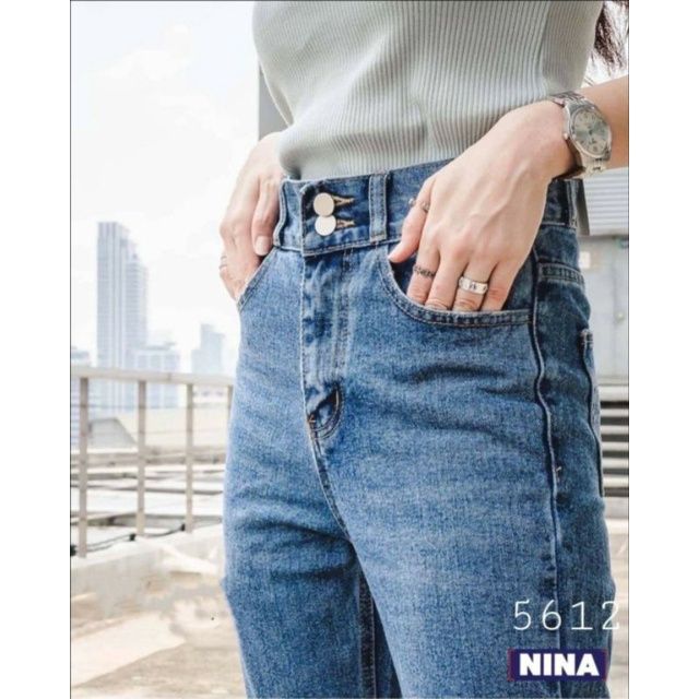 olivia-jeansกางเกงยีนส์ทรงบอยสลิม-เอวสูงปรี๊ดรุ่นนี้บอกเลย-จัดด่วนนน-ผ้ายืดนิดๆ-คือเก็บทรงมากสวยเลยจ้า