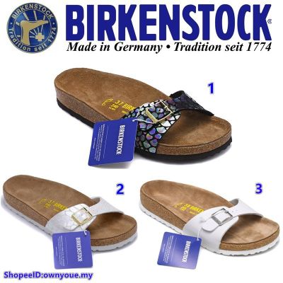 Birkenstock Madrid Women’s Sandals รองเท้าแตะไม้ก๊อก