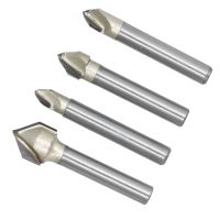 V Groove Bit V Groove Bit 1/4in Shank Router Bits พร้อมการเคลือบ PTFE สำหรับงานไม้สำหรับการแกะสลัก CNC