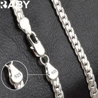 20-60cm 925 sterling Silver luxury brand design noble Necklace Chain For Woman Men Fashion Wedding Engagement Jewelry Fashion Chain Necklaces