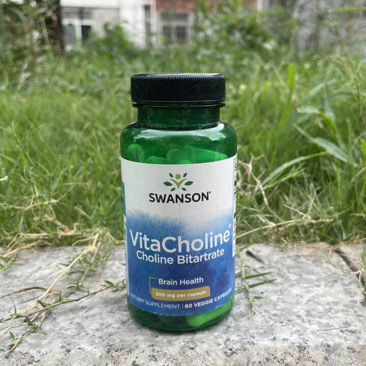 Swanson Vitamin Choline Promotes the Synthesis of Acetylcholine in 60