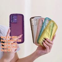 RTY เคสนิ่มโปร่งใสผิวด้านสำหรับ Xiaomi Poco M4 Pro 5G /Poco M3 /Poco X3 Nfc/poco M3 Pro/poco M2 Pro ตาโตสีลูกอมฝาครอบโทรศัพท์กันกระแทก