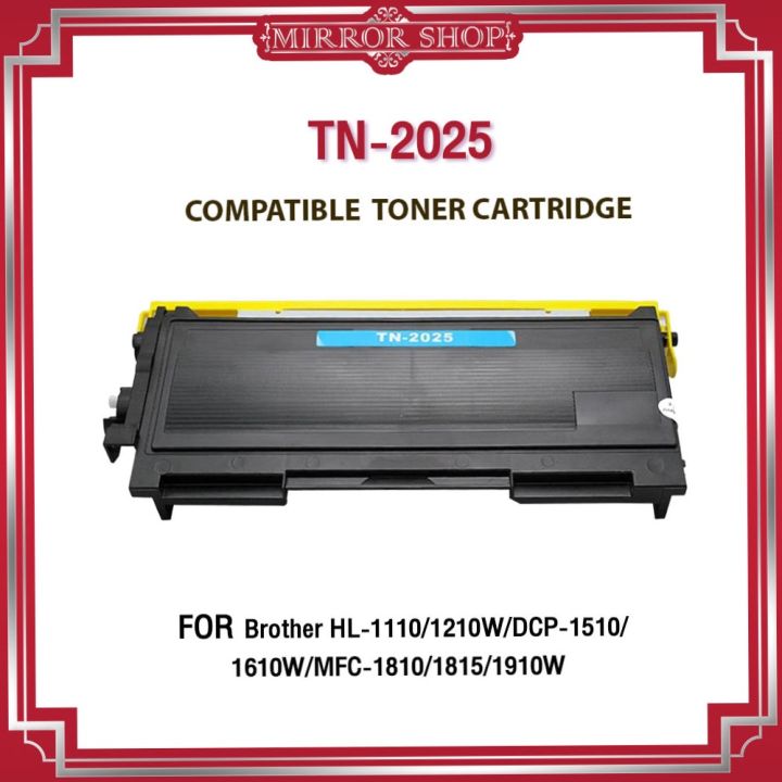 mirror-shop-หมึกเทียบเท่า-tn-2025-tn2025-t2025-2025-toner-for-brother-hl-2040-2070-2035-2037-dcp-7010