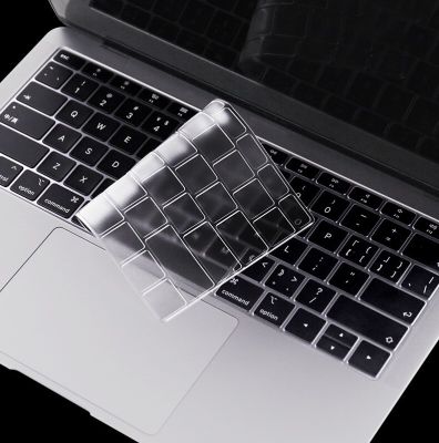 2020 TPU Transparent Clear Russian French Spanish Keyboard Cover Skin Sticker for Macbook New Air 13 Touch ID A2337 M1 A2179 Keyboard Accessories