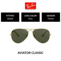 Ray-Ban Aviator large metal - RB3025 L0205 - size 58  แว่นตากันแดด