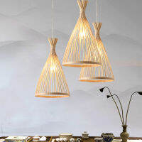 Classic bamboo chandelier woven bamboo lamp bamboo hanging home lamp