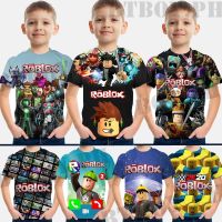 Boys Birthday Gift  T-Shirt Childrens Party Kids Anime Short Sleeve Fashion Casual Top Baby