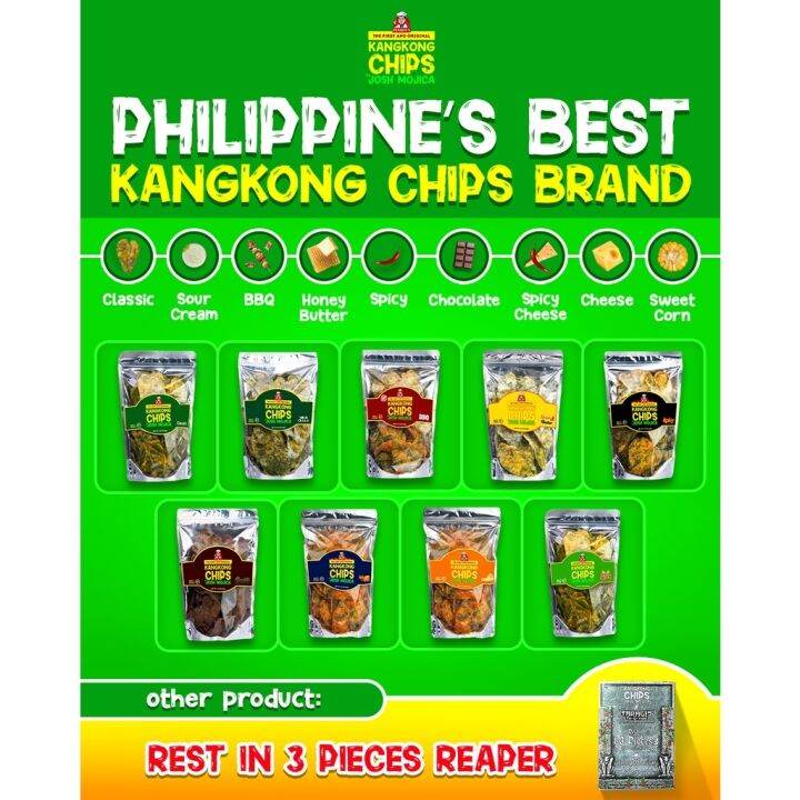 BEST SELLER KANGKONG CHIPS ORIGINAL (TRENDING CHIPS) SPICY BARBEQUE