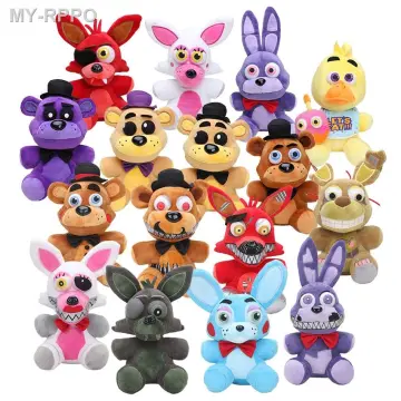 25cm FNAF Five Nights At Freddy's Foxy Chica Bonnie Golden Freddy