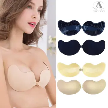 Buy Women's Silicone Adhesive Stick-On Bra Cups Online