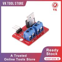 IRF520โมดูลไดร์เวอร์ MOS 0-24V ปุ่มปรับ Mosfet PWM สำหรับพายราสเบอร์รี่แขน Arduino MCU