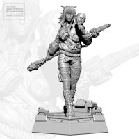 50mm 75mm Resin model kits figure beauty colorless and self-assembled TD-4238