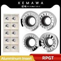 KEMAWA Alunminum แทรก RPGT08T2 RPGT1003 RPGT10T3 H01 เครื่องมือกัดปลายคาร์ไบด์ CNC Milling เครื่องมือกัดแทรกเครื่องมือกลึง