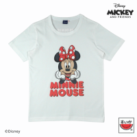 เสื้อแตงโม (SUIKA) - เสื้อยืดคอกลม แขนสั้น ลาย MICKEY MINNIE ( MK.O-035 )