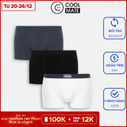 COOLMATE - Combo dùng thử quần lót Trunk nam 3 chất liệu Cotton, Modal