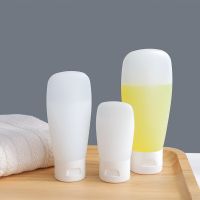 30/60/100ml Cosmetic Lotion Refillable Bottle Tube Squeeze Flip-top Bottles Shampoo &amp; Body Wash Travel Empty Sub-Bottling