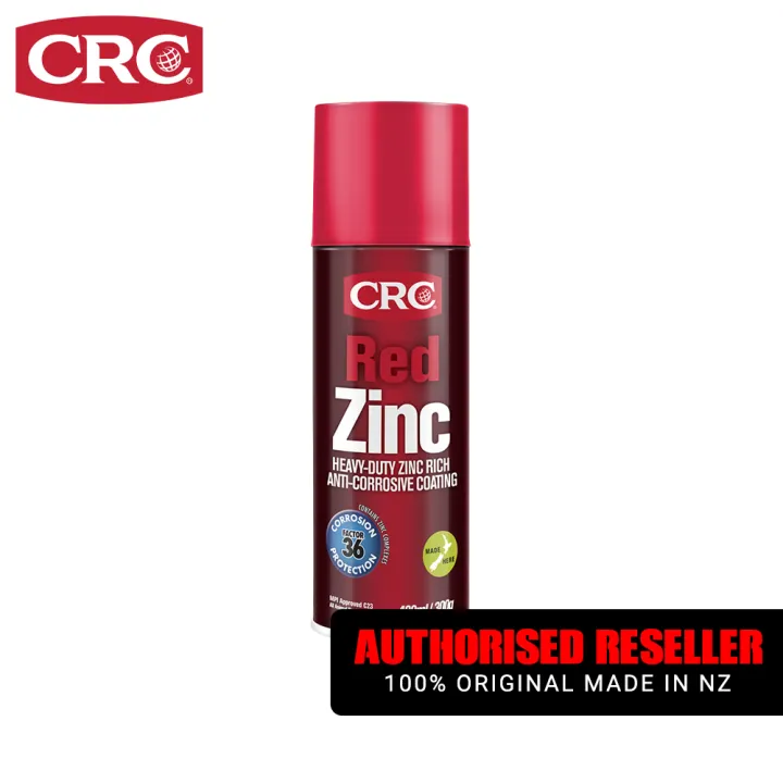CRC Coloured Red Zinc, HeavyDuty Zinc Rich AntiCorrosive Coating