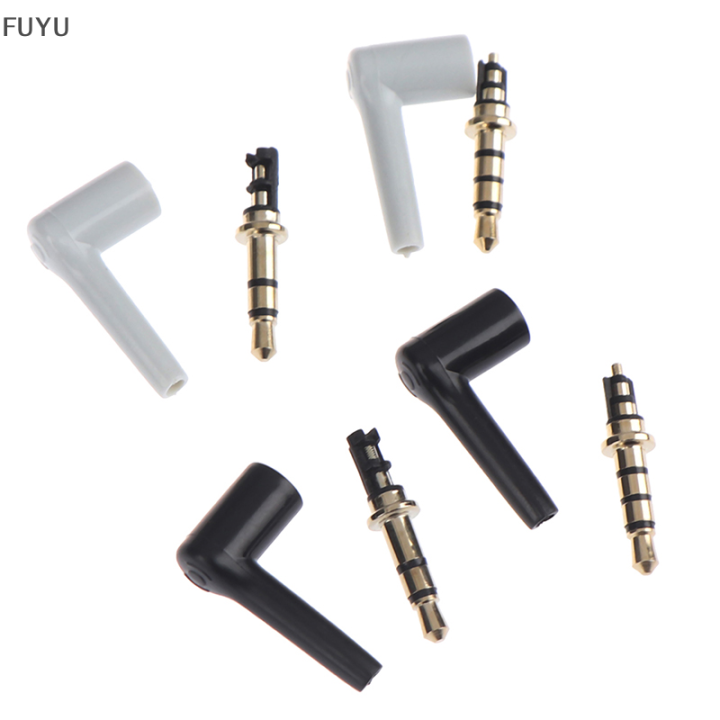 fuyu-2ชิ้น-ล็อต90องศา3-5mm-stereo-headset-plug-jack-3-4-pole-3-5-gold-plated