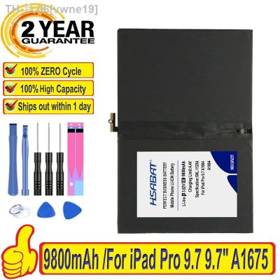 100 Original HSABAT 9800mAh Tablet Battery For iPad Pro 9.7 9.7 A1675 A1674 A1673 A1664 [ Hot sell ] vwne19