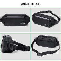 （moai fashion bag）2021 Waist Bag Pack Waterproof Pouch Bag Casual Travel Male Fanny Bag