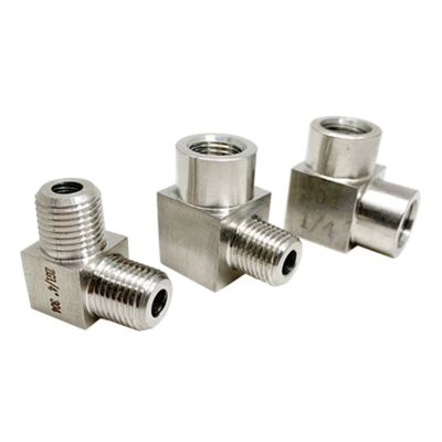 1/8 1/4 3/8 1/2 3/4 1 BSP Female Male Thread 304 Stainless Steel Elbow High Pressure Resistant Pipe Fitting Connector