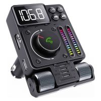 090E รถ FM Transmitter Adapter ไร้สายแฮนด์ฟรีตัวรับสัญญาณ MP3 Player