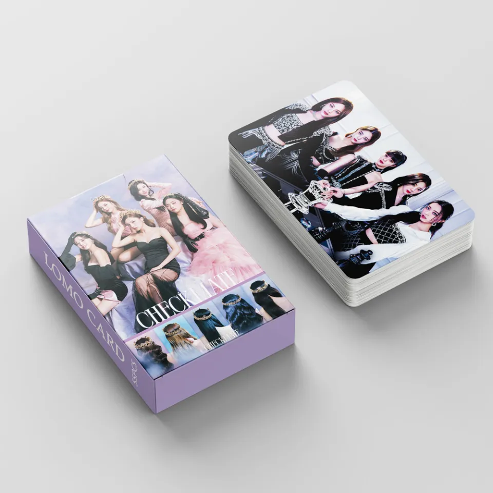 5Pcs/Set Kpop Hot Idol ITZY New Album CHECKMATE High Quality Lomo