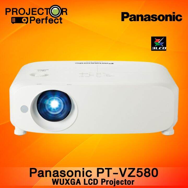 Panasonic PTVZ580 WUXGA LCD Projector ความสว่าง 5,000 ANSI Lumens