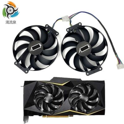 New FDC10H12S9-C T129215SU 6PIN 12V GPU Cooling Fan For ASUS GTX 1660 1660 Ti Dual EVO OC RTX2070 Graphics Card Cooling Fan