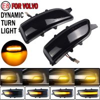 Pair For Volvo C30 C70 S40 S60 V40 V50 V70 2008-2010 LED Dynamic Turn Signal Side Mirror Sequential Blinker Indicator Light