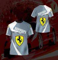 xzx180305  F1  Scuderia Ferrari2023 Signature 3D T-Shirt 55