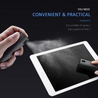 Portable Screen Cleaner Spray Computer Mobile Phone Screen Dust Removal Tool Microfiber Cloth Set Cleaning Artifact TSLM1