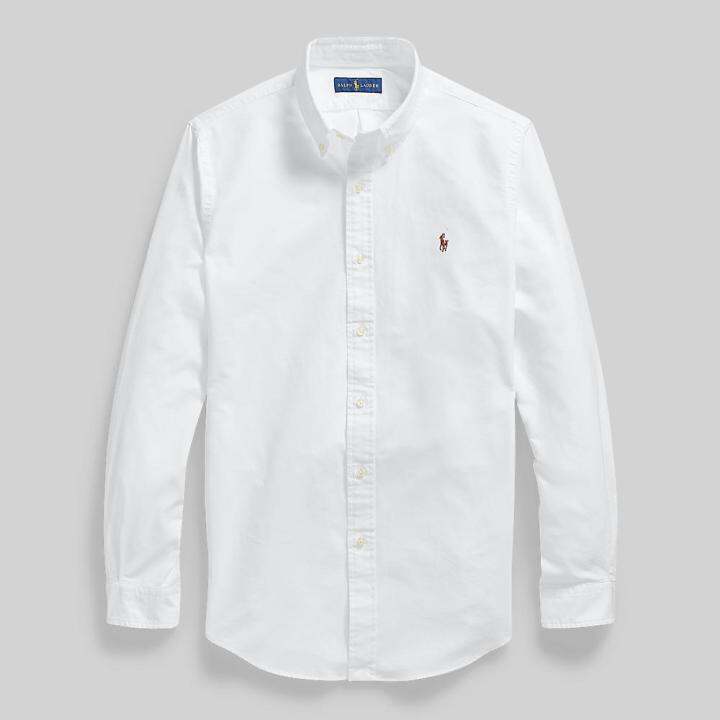 polo-ralph-lauren-shirt-เสื้อเชิ้ต-รุ่น-mnpowov16820444-สี-100-white